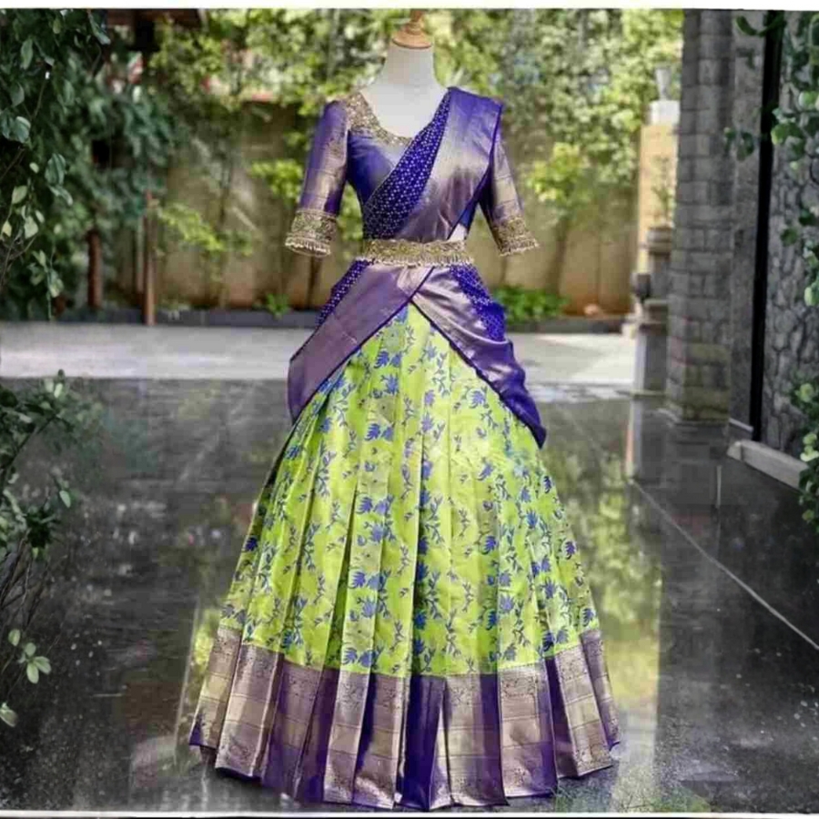 Blue Lehenga